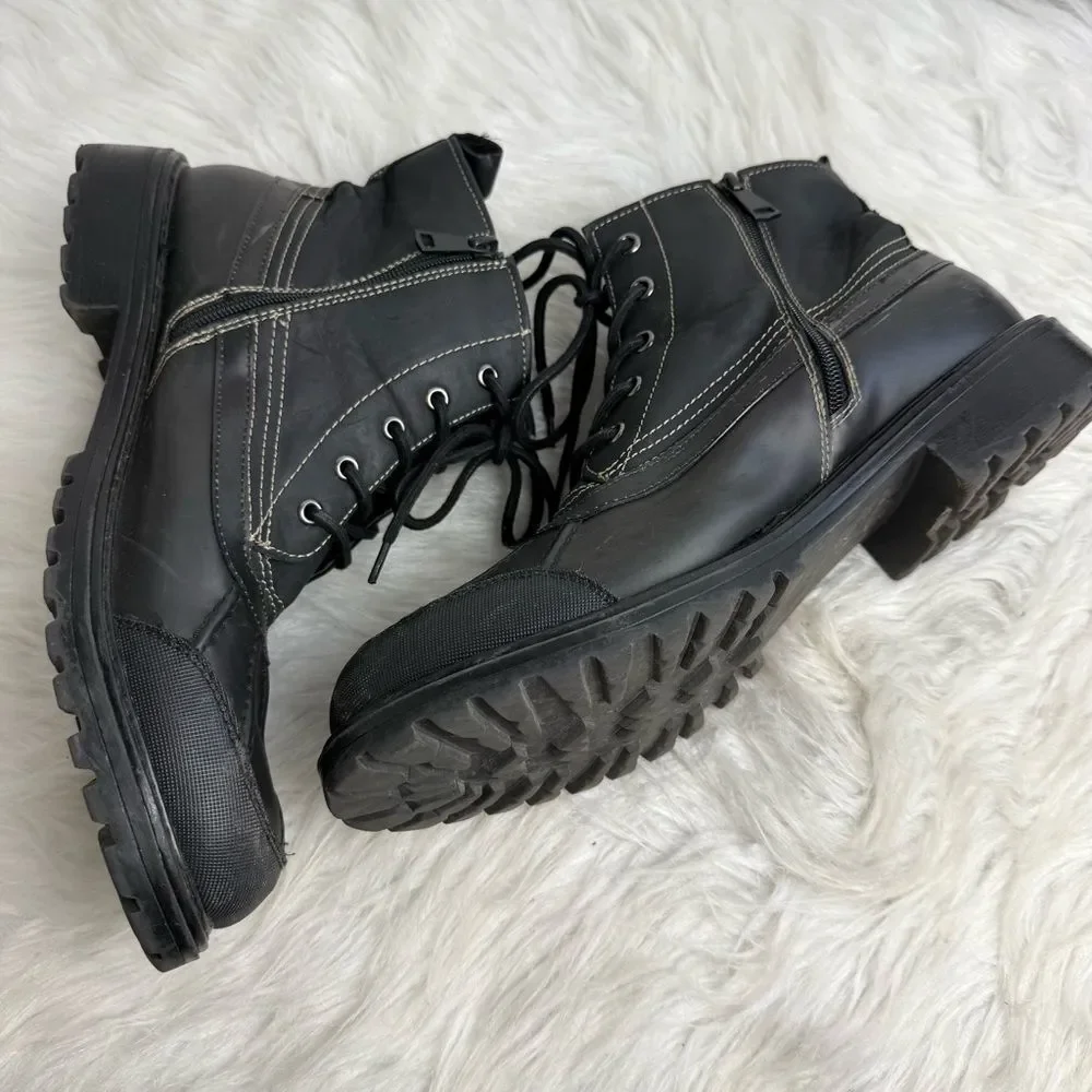 Steve Madden Slingg  Boots Water‎ Resistant Black